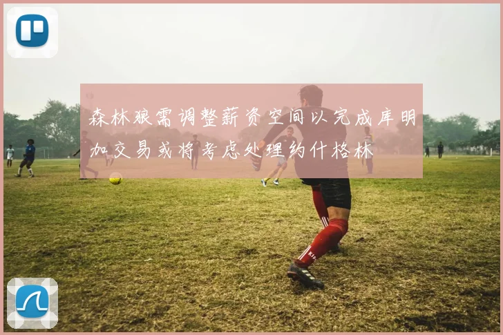 森林狼需调整薪资空间以完成库明加交易或将考虑处理约什格林